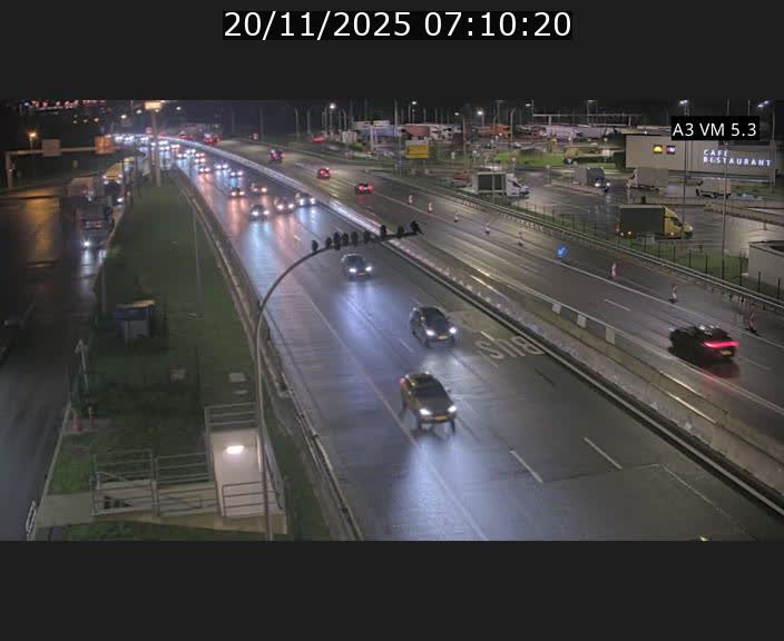 Traffic live webcam Luxembourg Aire de Berchem - A3 - BK 5 - direction France