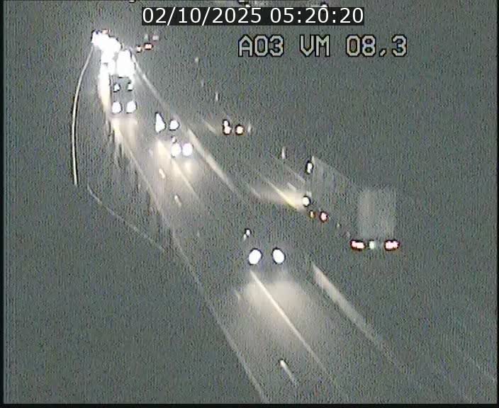 Traffic live webcam Luxembourg Bettembourg - A3 - BK 8.3 - direction France