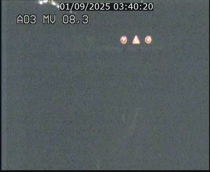 Webcam Autoroute après la Croix de Bettembourg en direction de Luxembourg sur l'A3