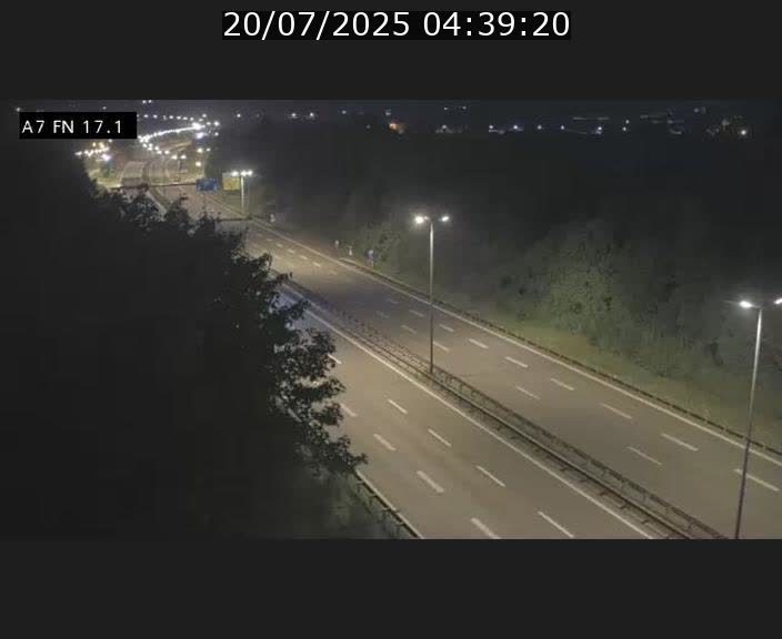 Caméra trafic Luxembourg - A7, Merscherbierg direction Mersch