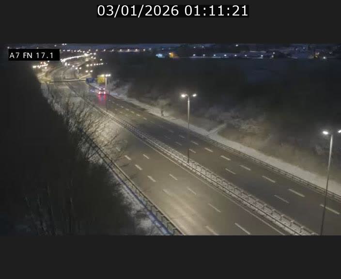 Caméra trafic Luxembourg - A7, Merscherbierg direction Mersch