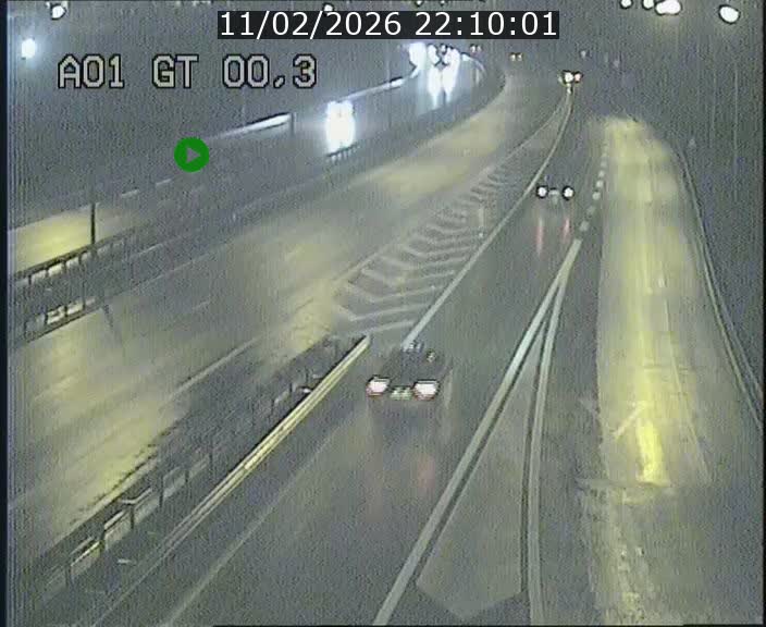 Traffic live webcam Luxembourg Croix de Gasperich - A1 direction Kirchberg - BK 0.3