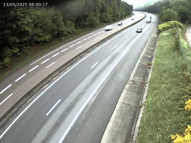 Caméra autoroute France - N57, Côte de la Calotine direction Nancy