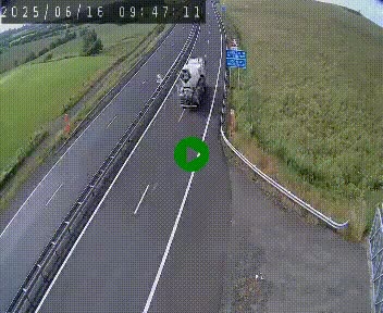 Caméra autoroute A75 à hauteur du col de la Fageole en direction de Clermont-Ferrand