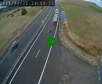 Caméra autoroute A75 à hauteur du col de la Fageole en direction de Clermont-Ferrand
