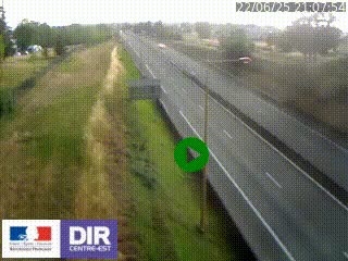 Webcam à Mably, à proximité de Roanne en direction de Moulins sur la N7