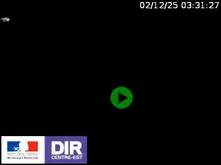 Webcam au niveau du col de Bois Clair à hauteur de Cluny sur la N79. Vue orientée vers Mâcon