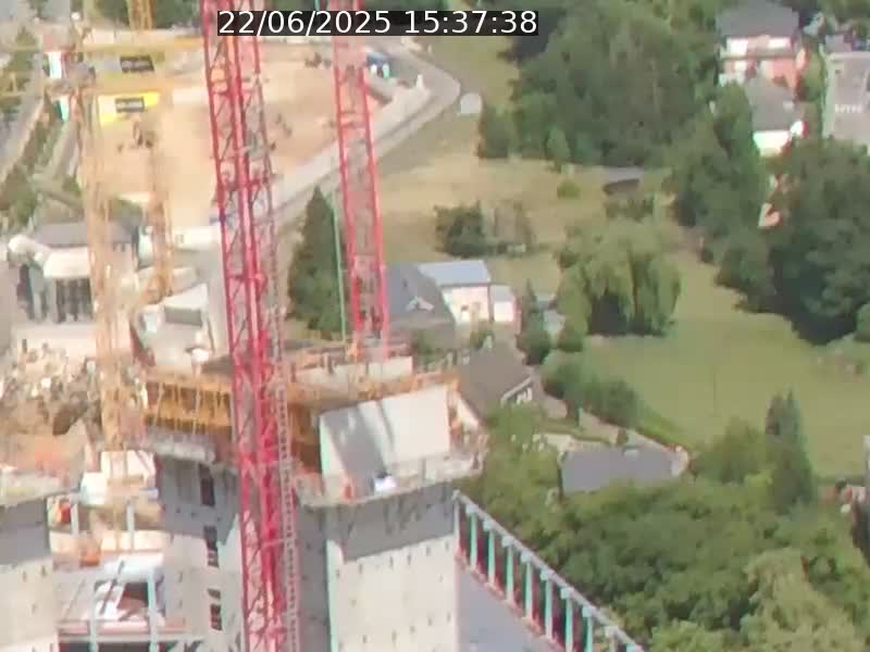 Webcam sur l'avenue John Fitzgerald Kennedy (N51) avec vue orientée vers le Findel