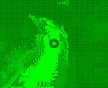 Webcam en haut de la Côte des Carreaux sur la N31 à Avesnes-en-Bray. Vue orientée vers Rouen