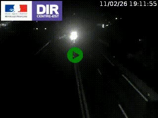 Caméra sur la Nationale 90 (N90) à La Léchère, en direction et à proximité d'Albertville