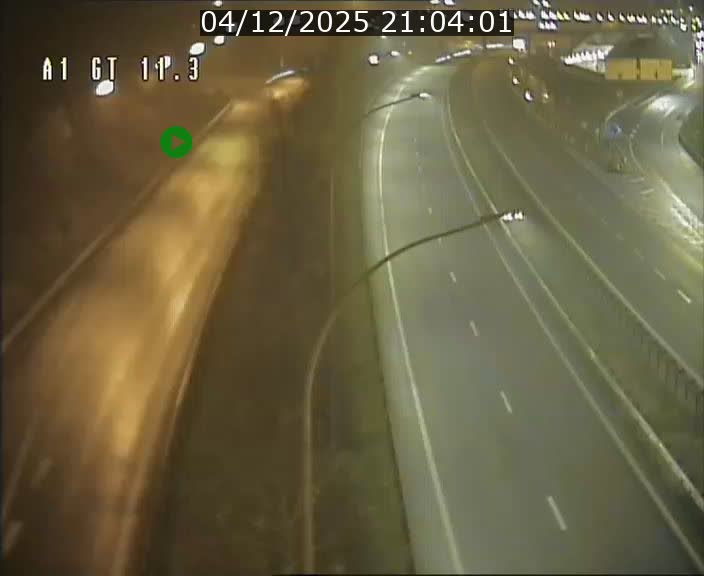 Traffic live webcam Luxembourg Senningerberg - A1 direction Allemagne - BK 11.3