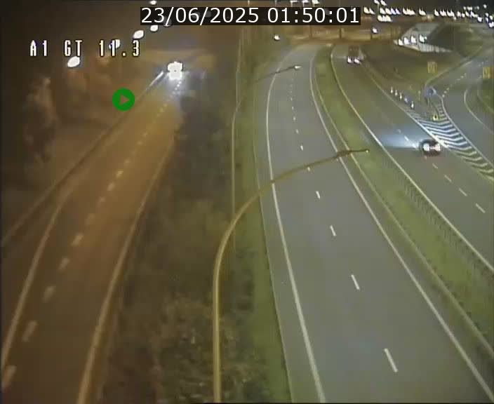 Traffic live webcam Luxembourg Senningerberg - A1 direction Allemagne - BK 11.3
