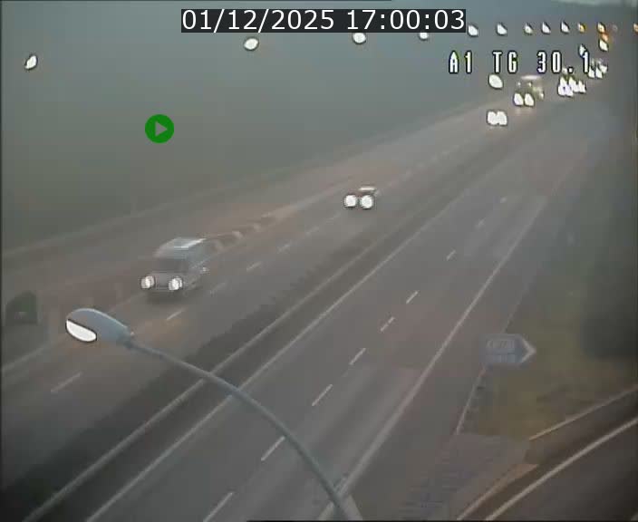 Traffic live webcam Luxembourg Grevenmacher - A1 direction Luxembourg - BK 30.1
