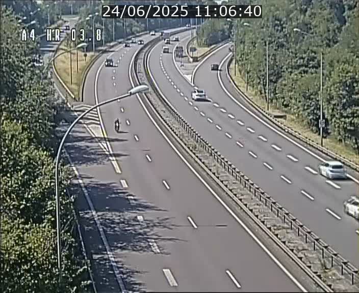 Webcam traffic A4 Luxembourg - BK 3.8 - Leudelange (direction Esch sur Alzette)