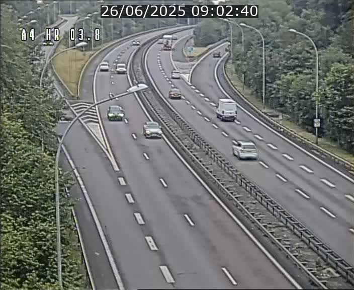 Webcam traffic A4 Luxembourg - BK 3.8 - Leudelange (direction Esch sur Alzette)