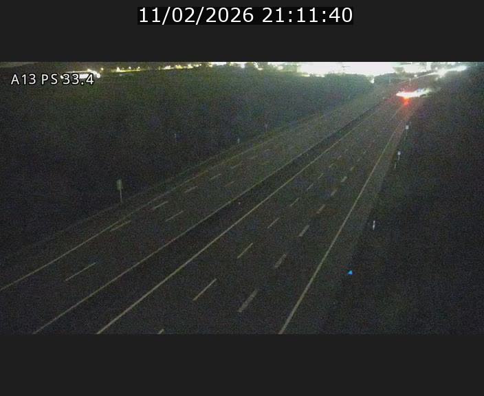 Webcam trafic sur A13 à hauteur de Mondorf-les-Bains en direction d'Altwies