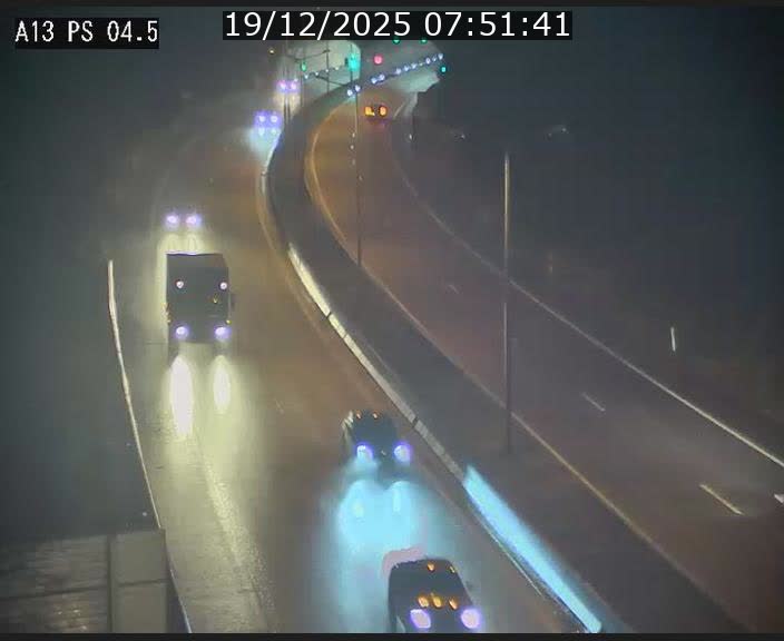 Traffic live webcam Luxembourg Differdange - A13 direction Esch-sur-Alzette - BK 4.5