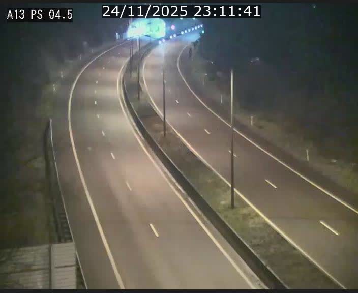 Traffic live webcam Luxembourg Differdange - A13 direction Esch-sur-Alzette - BK 4.5