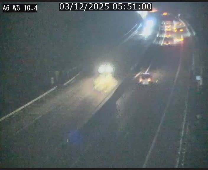 Traffic live webcam Luxembourg Mamer - A6 - BK 10.4 - direction Luxembourg/France/Allemagne