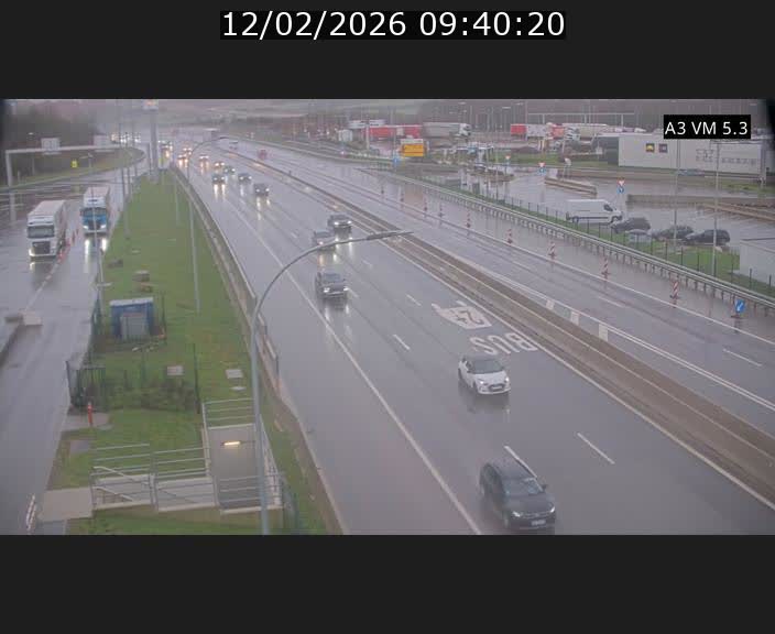 Traffic live webcam Luxembourg Aire de Berchem - A3 - BK 5 - direction France