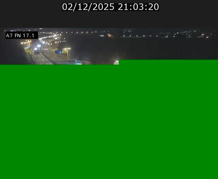 Caméra trafic Luxembourg - A7, Merscherbierg direction Mersch