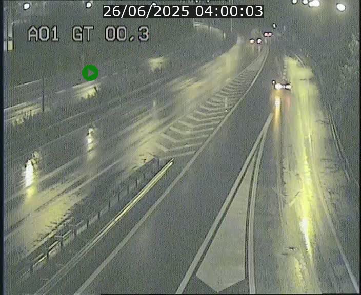Traffic live webcam Luxembourg Croix de Gasperich - A1 direction Kirchberg - BK 0.3