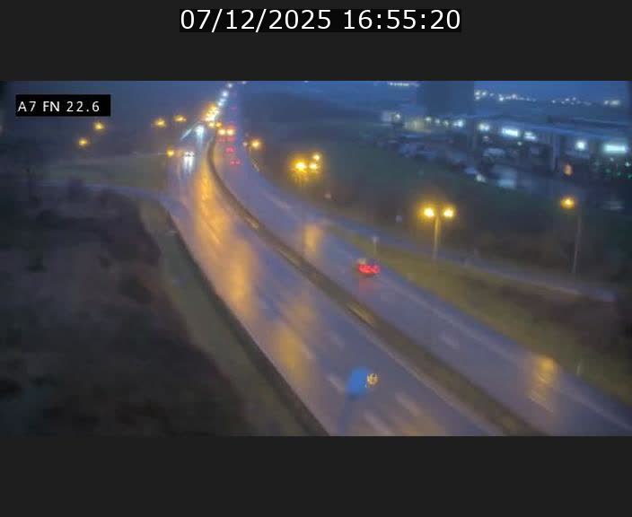 Caméra trafic Luxembourg - A7, Colmar-berg direction Mersch