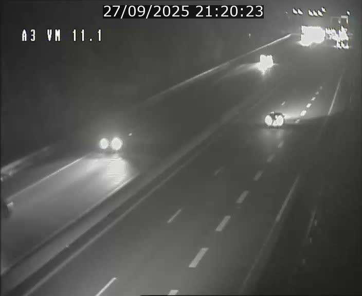 Webcam à la frontière franco-luxembourgeoise, avant la Croix de Bettembourg - BK 11.1 - direction Luxembourg-ville