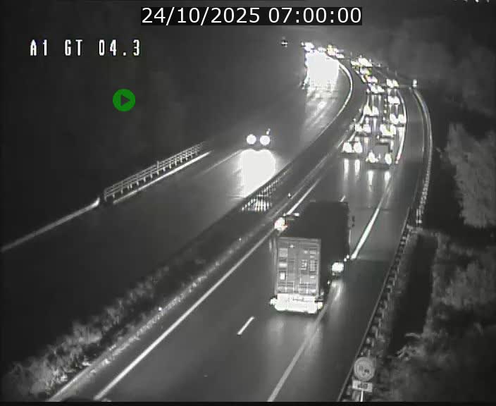 Traffic live webcam Luxembourg Itzig - A1 direction Sandweiler - BK 4.3