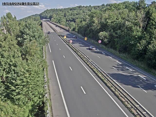 Caméra autoroute France - A30, Hayange direction Metz
