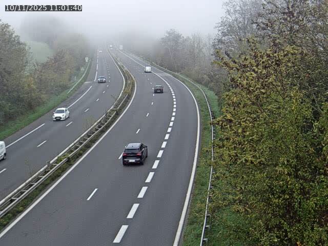 Caméra autoroute France - A33, Rosières direction Lunéville