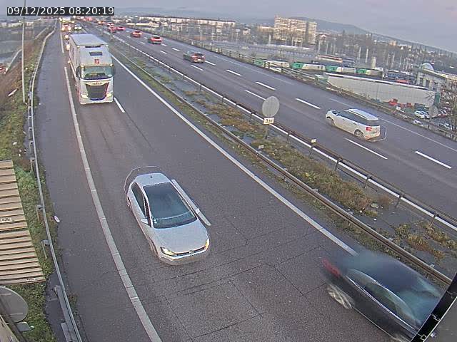 Caméra autoroute France - A31, Yutz direction Metz