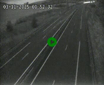 Caméra autoroutière France - A75, Montalies, à hauteur de Séverac-le-Chateau, en direction du viaduc de Millau