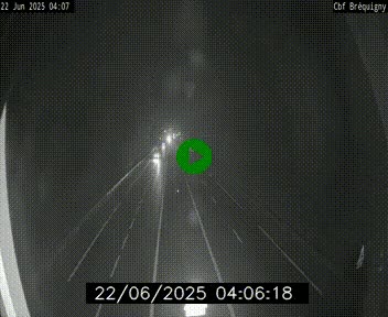 Webcam sur le périphérique de Rennes (N136) à hauteur du quartier Bréquigny, au sud de la ville