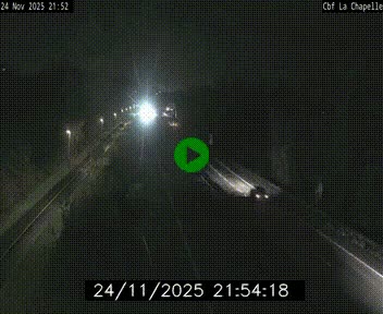 Webcam sur le périphérique de Nantes (N844) à hauteur de Porte de la Chapelle, au nord de la ville