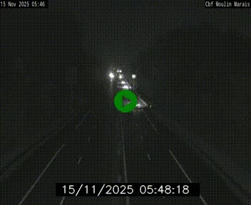 Webcam sur le périphérique de Nantes (N844) entre la Porte de Saint-Luce et la Porte d'Anjou, à l'est de la ville