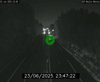 Webcam sur le périphérique de Nantes (N844) entre la Porte de Saint-Luce et la Porte d'Anjou, à l'est de la ville