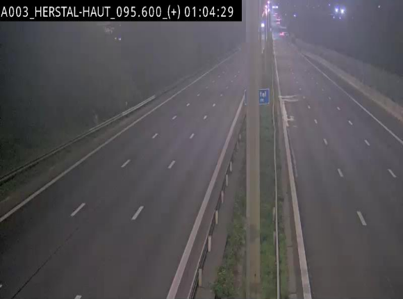 Webcam autoroute Belgique - Herstal - E40 direction Aix-la-Chapelle - BK 97