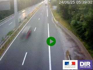Webcam sur la nationale N90 à Gilly-sur-Isère, en direction et à proximité d'Albertville