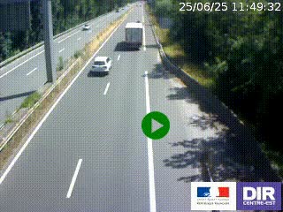 Webcam sur la nationale N90 à Gilly-sur-Isère, en direction et à proximité d'Albertville