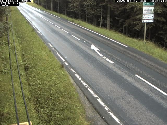Caméra du Collet sur la route de Colmar (D417)