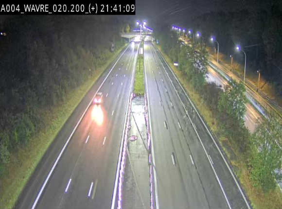 Webcam @ Wavre-sud KP 19.6, A4/E411