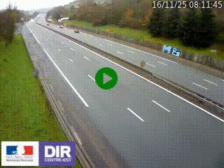 Webcam routière à Saint-Etienne-Terrenoire sur la RN88 avant la jonction entre l'A72 et le Boulevard Périphérique de Saint-Etienne