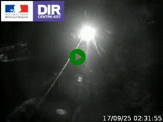 Web cam sur la N90 à Aime, en provenance de Bourg-Saint-Maurice et en direction d'Albertville