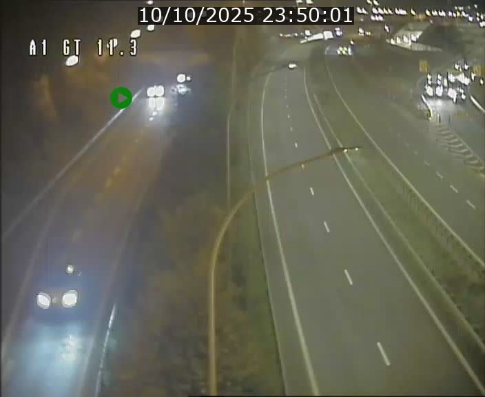 Traffic live webcam Luxembourg Senningerberg - A1 direction Allemagne - BK 11.3