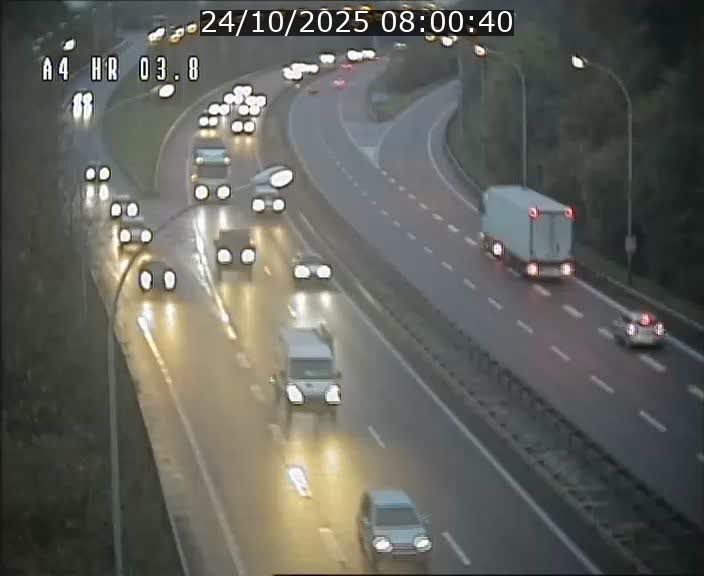 Webcam traffic A4 Luxembourg - BK 3.8 - Leudelange (direction Esch sur Alzette)