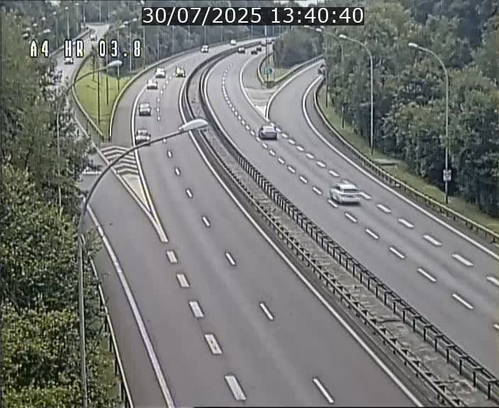 Webcam traffic A4 Luxembourg - BK 3.8 - Leudelange (direction Esch sur Alzette)