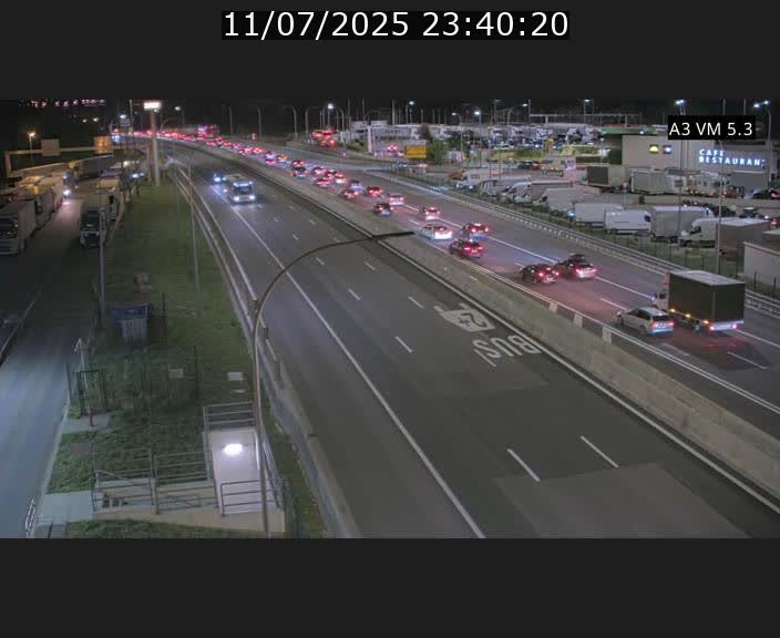 Traffic live webcam Luxembourg Aire de Berchem - A3 - BK 5 - direction France