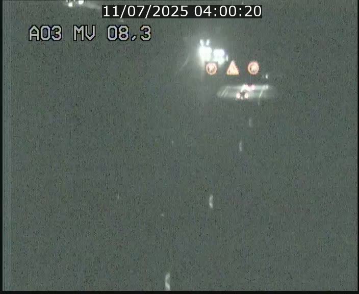 Webcam Autoroute après la Croix de Bettembourg en direction de Luxembourg sur l'A3