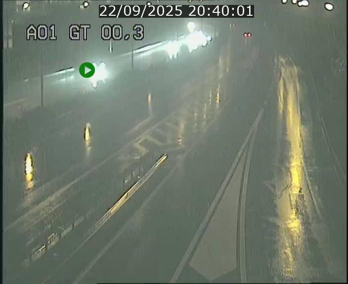 Traffic live webcam Luxembourg Croix de Gasperich - A1 direction Kirchberg - BK 0.3